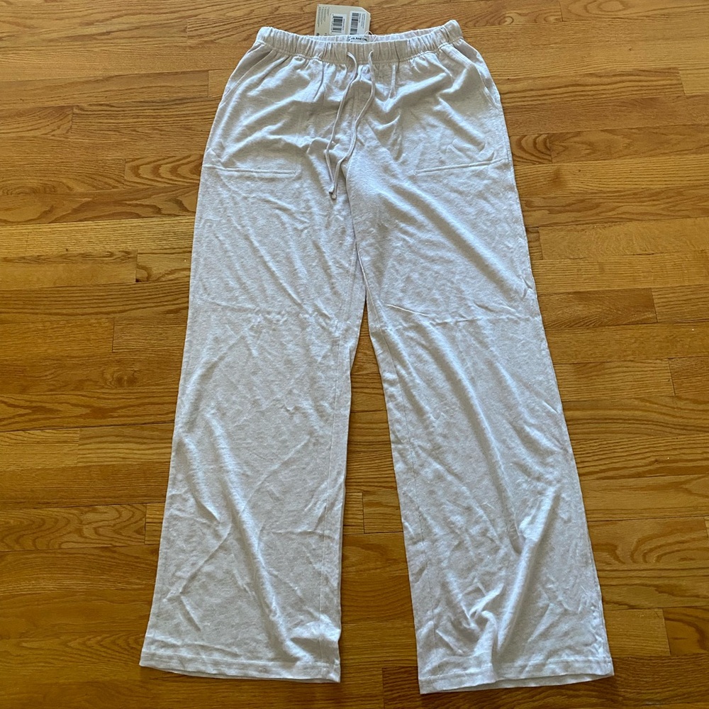 Frank and Oak Loose linen pants size medium NWT